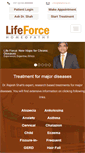 Mobile Screenshot of lifeforce.in